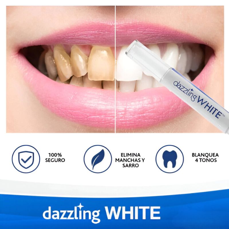 Dazzling White ™ - Blanqueador Dental Premium