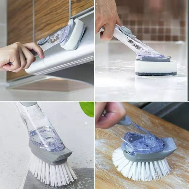 Dispenser Brush™ - Cepillo de limpieza 3 en 1